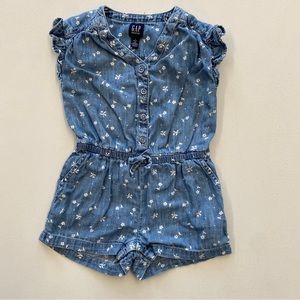 Gap Chambray Romper